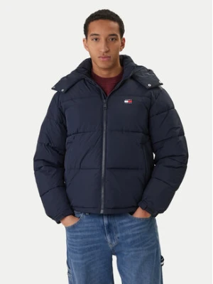 Tommy Jeans Kurtka zimowa DM0DM22730 Granatowy Regular Fit