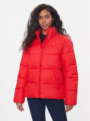 Tommy Jeans Kurtka zimowa DW0DW15963 Czerwony Regular Fit