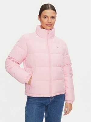 Tommy Jeans Kurtka zimowa Essential DW0DW18827 Różowy Regular Fit