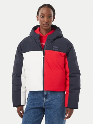Tommy Jeans Kurtka zimowa Flag DW0DW23414 Granatowy Regular Fit