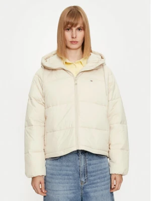 Tommy Jeans Kurtka zimowa Vail DW0DW18841 Beżowy Regular Fit