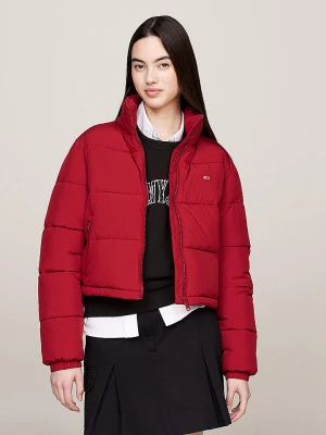TOMMY JEANS Kurtka zimowa w kolorze czerwonym rozmiar: M
