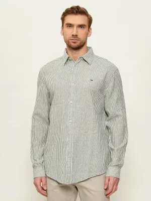 Tommy Jeans Lniana koszula | Regular Fit