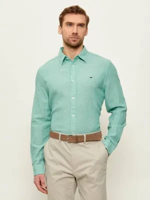 Tommy Jeans Lniana koszula | Regular Fit