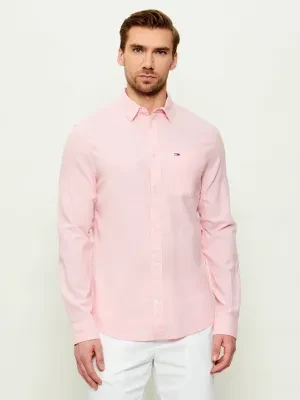 Tommy Jeans Lniana koszula | Regular Fit