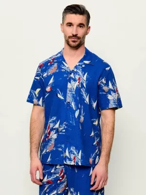 Tommy Jeans Lniana koszula | Regular Fit