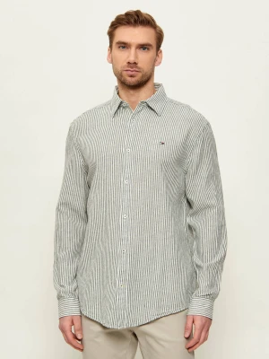 Tommy Jeans Lniana koszula | Regular Fit