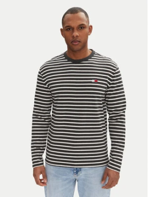 Tommy Jeans Longsleeve Breton DM0DM20803 Szary Regular Fit