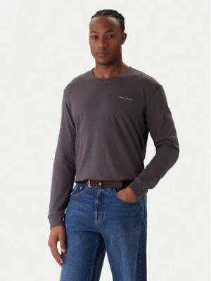 Tommy Jeans Longsleeve Chest Linear DM0DM21594 Szary Regular Fit
