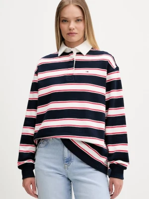 Tommy Jeans longsleeve damski bawełniany