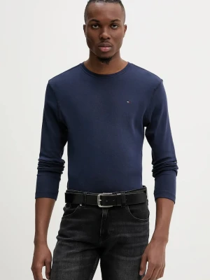 Tommy Jeans - Longsleeve DM0DM04409 granatowy