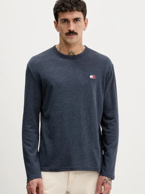 Tommy Jeans longsleeve kolor granatowy z aplikacją DM0DM22668