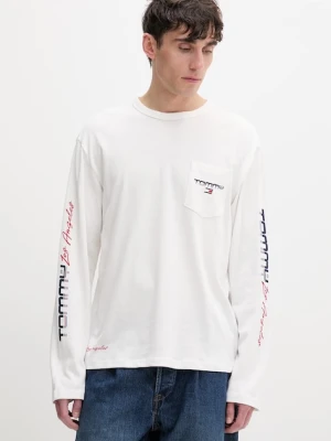 Tommy Jeans longsleeve męski bawełniany