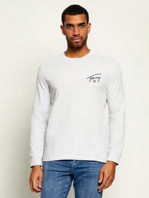 Tommy Jeans Longsleeve | Slim Fit szary