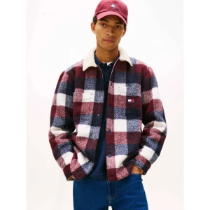 Tommy Jeans Ocieplana kurtka | Oversize fit | shearling