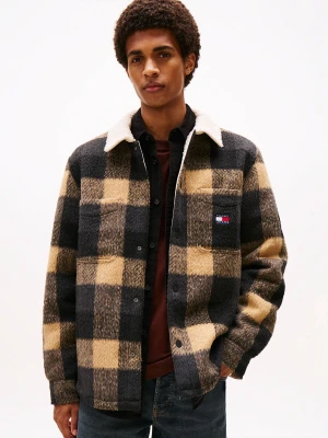 Tommy Jeans Ocieplana kurtka | Oversize fit | shearling
