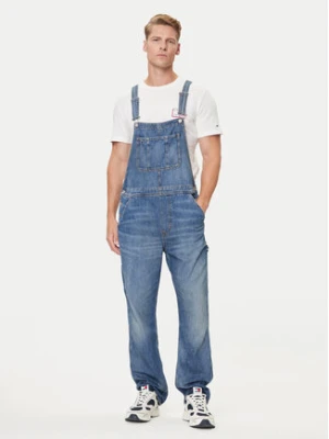 Tommy Jeans Ogrodniczki Classic DM0DM21244 Niebieski Straight Fit