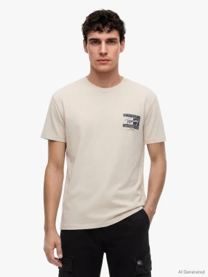 Zdjęcie produktu Tommy Jeans Panowie Mężczyźni Bawełna (100%) beżowy