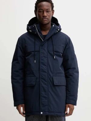 Tommy Jeans parka kolor granatowy zimowa DM0DM22251