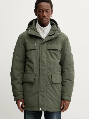 Tommy Jeans parka kolor zielony zimowa DM0DM22251