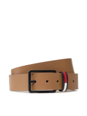 Tommy Jeans Pasek Męski Tjm Elevated Leather 3.5 AM0AM09004 Brązowy