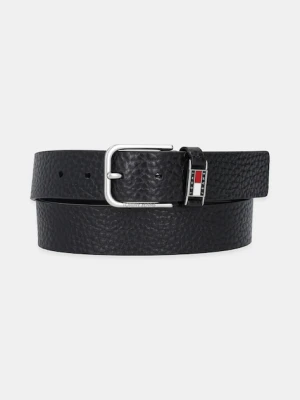 Tommy Jeans pasek skórzany męski kolor czarny AM0AM13417