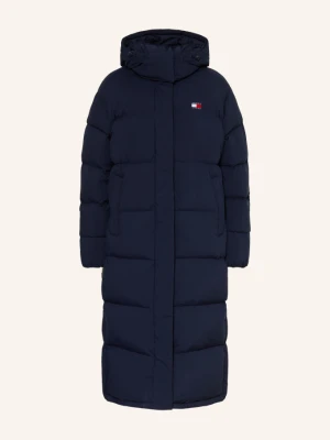 Tommy Jeans Płaszcz Puchowy Z Odpinanym Kapturem blau GRANATOWY