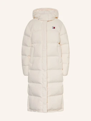 Tommy Jeans Płaszcz Puchowy Z Odpinanym Kapturem weiss BIAŁY