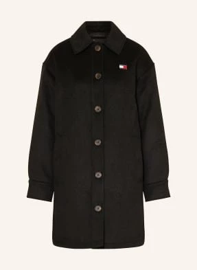 Tommy Jeans Płaszcz schwarz