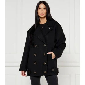 Tommy Jeans Płaszcz | z dodatkiem wełny