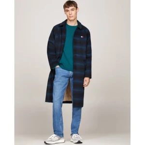 Tommy Jeans Płaszcz | z dodatkiem wełny