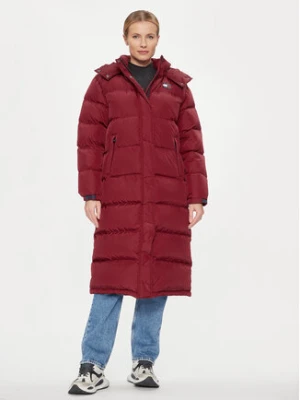 Tommy Jeans Płaszcz zimowy Alaska DW0DW14287 Czerwony Regular Fit