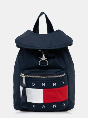 Tommy Jeans plecak damski kolor granatowy mały AW0AW18088