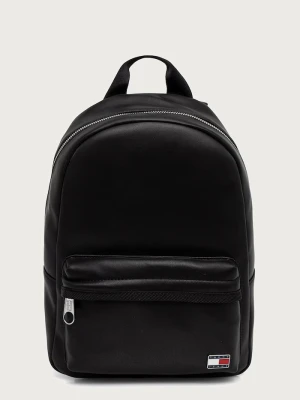 Tommy Jeans plecak damski z imitacji skóry czarny