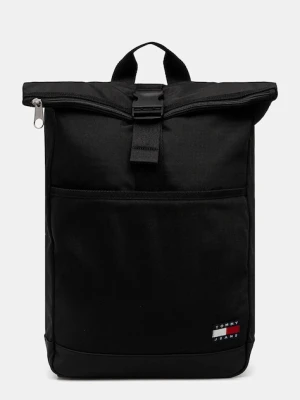 Tommy Jeans plecak męski kolor czarny duży gładki AM0AM13401