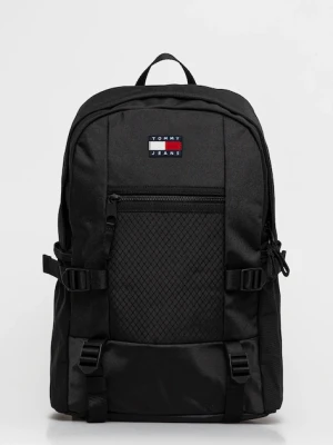 Tommy Jeans plecak męski kolor czarny duży gładki AM0AM13402