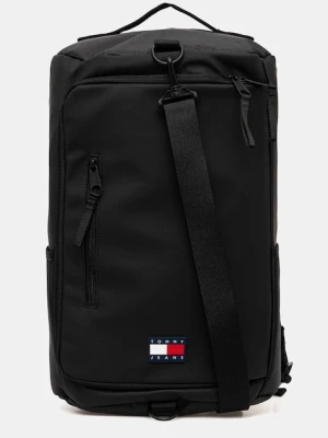 Tommy Jeans plecak męski kolor czarny duży gładki AM0AM13407