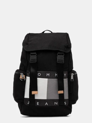 Tommy Jeans plecak męski kolor czarny duży gładki AM0AM13731