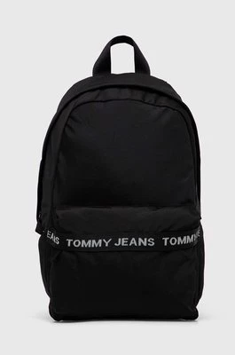 Tommy Jeans plecak męski kolor czarny duży z nadrukiem