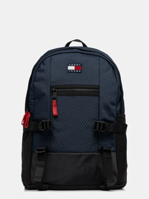 Tommy Jeans plecak męski kolor granatowy duży gładki AM0AM13402