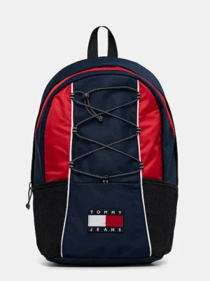 Tommy Jeans plecak męski kolor granatowy duży gładki AM0AM13889