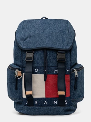 Tommy Jeans plecak męski kolor niebieski duży gładki AM0AM13812