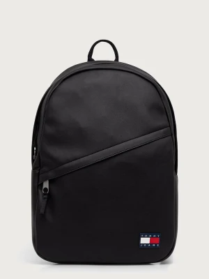 Tommy Jeans plecak męski z imitacji skóry czarny
