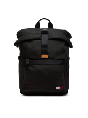 Tommy Jeans Plecak Tjm Essential Rolltop Backpack AM0AM12414 Czarny