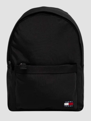 TOMMY JEANS Pojemny czarny plecak