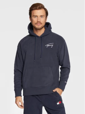 Tommy Jeans Polar Signature DM0DM15030 Granatowy Relaxed Fit