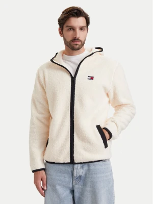 Tommy Jeans Polar Teddy DM0DM19224 Kremowy Regular Fit