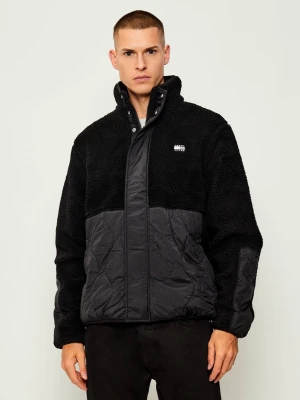 Tommy Jeans Polarowa Kurtka | Loose fit czarny