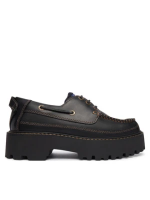 Zdjęcie produktu Tommy Jeans Półbuty Archive '01 Boat Shoe Leather EN0EN03003 Czarny