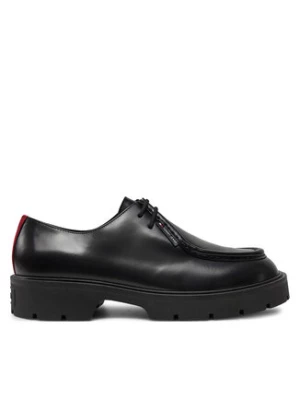 Tommy Jeans Półbuty Tjm Smart Derby Shoe EM0EM01418 Czarny